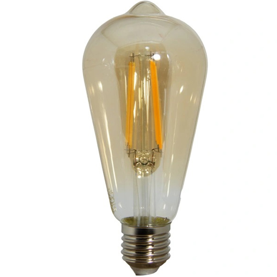 لامپ LED فیلامنتی گلابی 8 وات نمانور مدل ST64 پایه E27