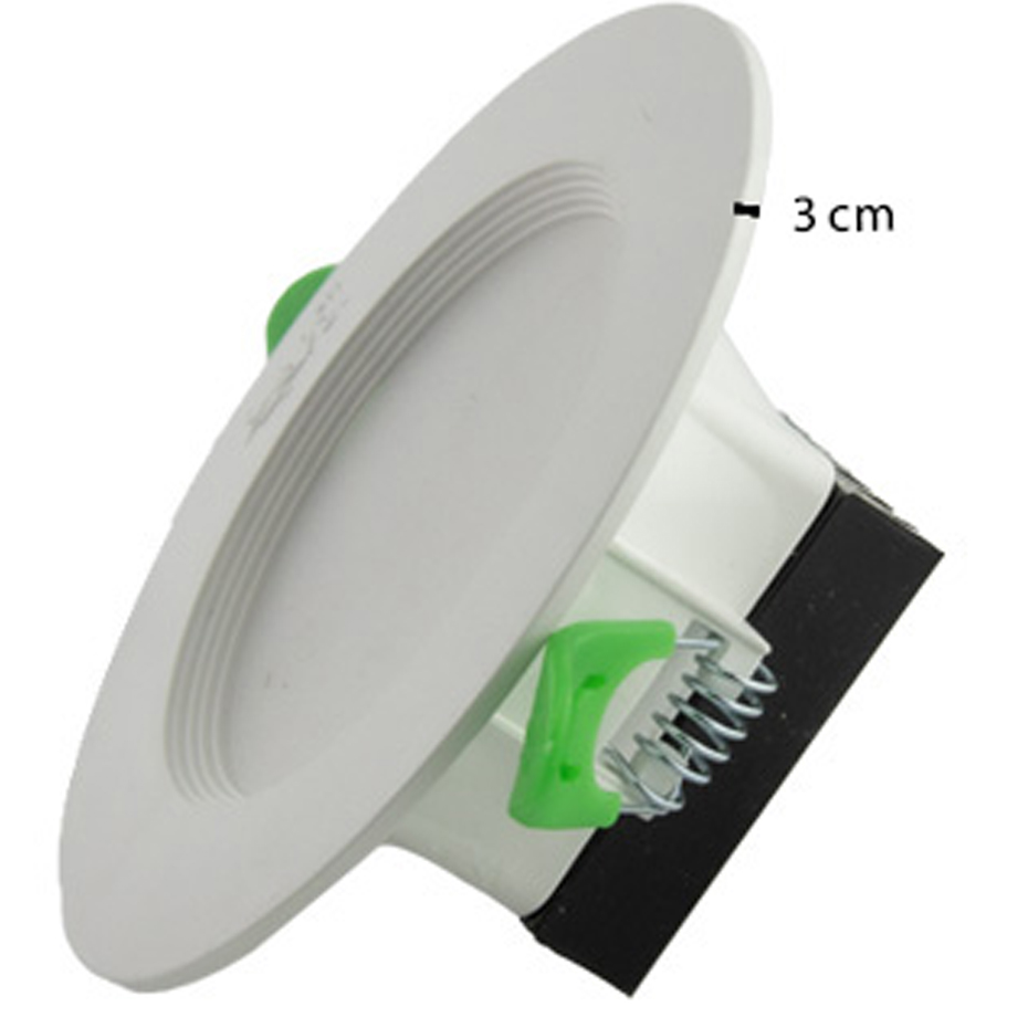 پنل ال ای دی 9 وات پارس شعاع توس مدل سولاریس توکار گرد