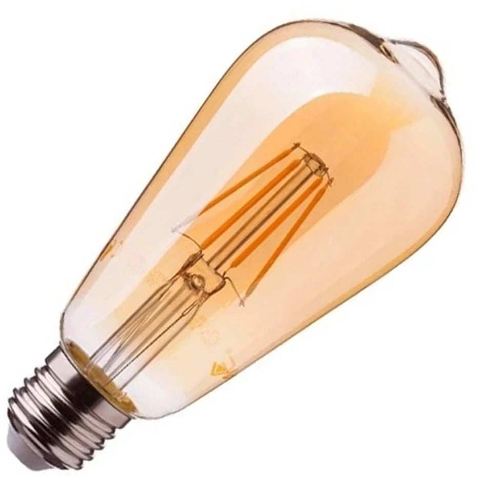 لامپ LED فیلامنتی گلابی 6 وات پارس اروند پایه E27