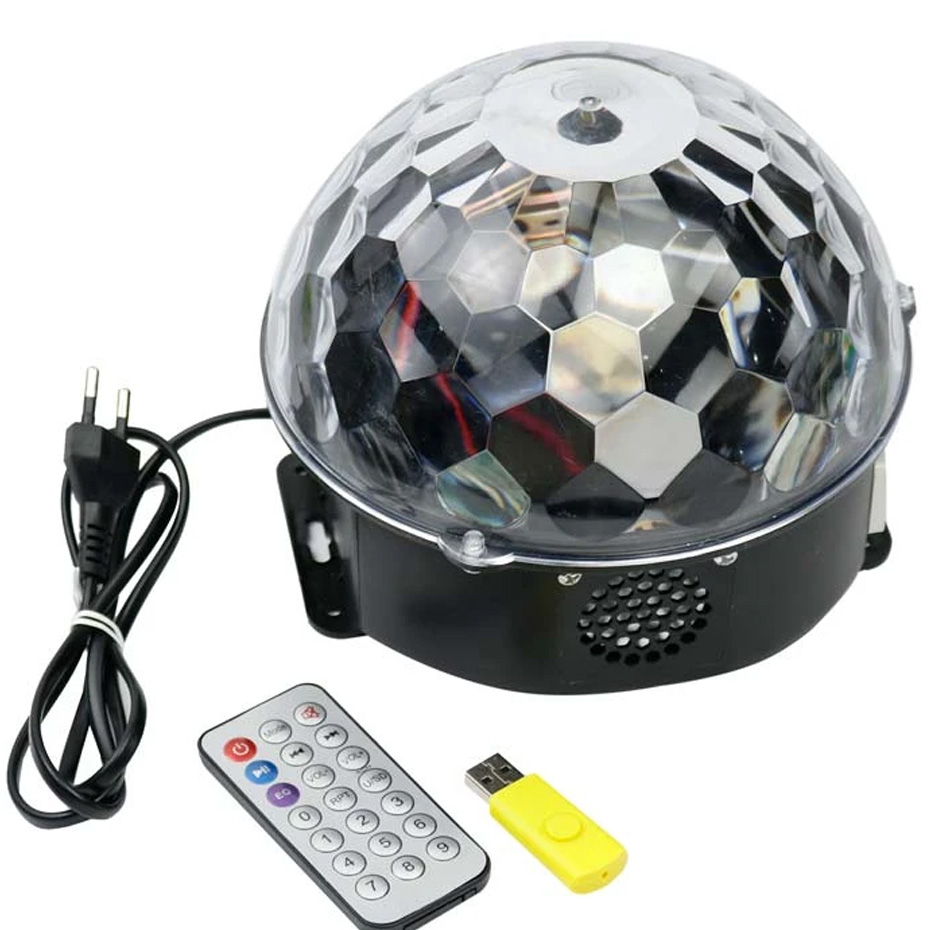 رقص نور مدل MP3 LED Magic Ball Light