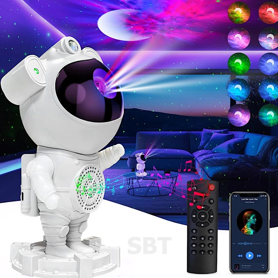 رقص نور لیزری مدل astronaut star light