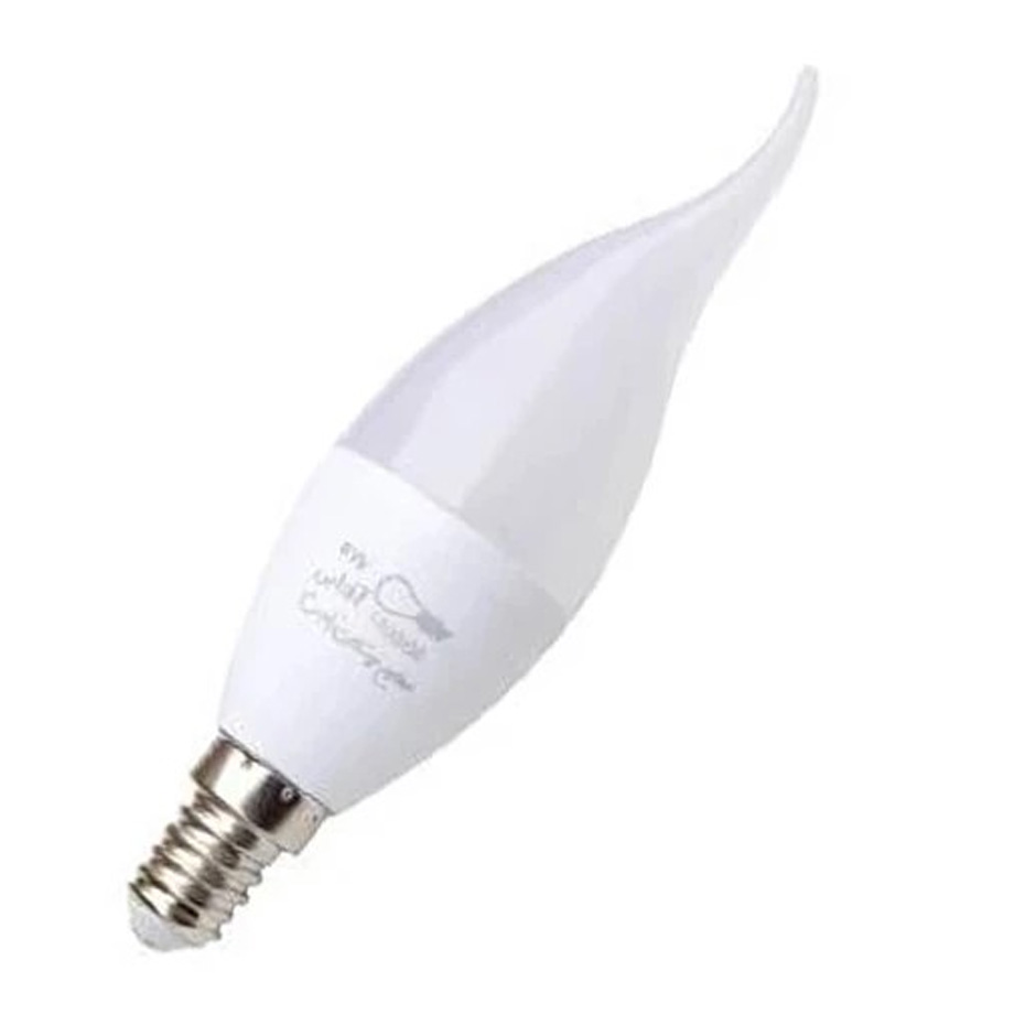 لامپ LED شمعی اشکی 8 وات زانیس پایه E14
