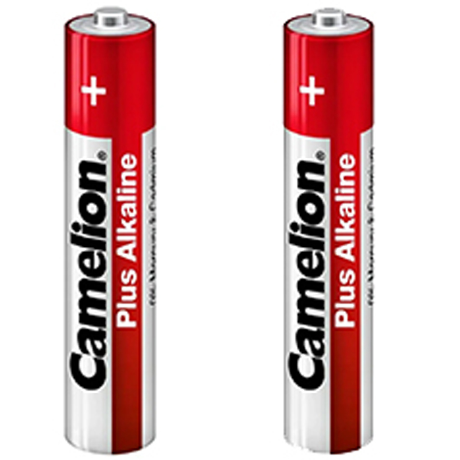 باتری نیم‌ قلمی بلند آلکالاین پلاس کملیون Camelion AAAA مدل LR8D425 بسته ۲ عددی