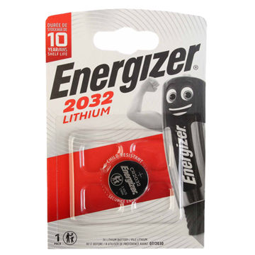 باتری سکه‌ای لیتیومی 3 ولت انرجایزر مدل CR2032 اصلی