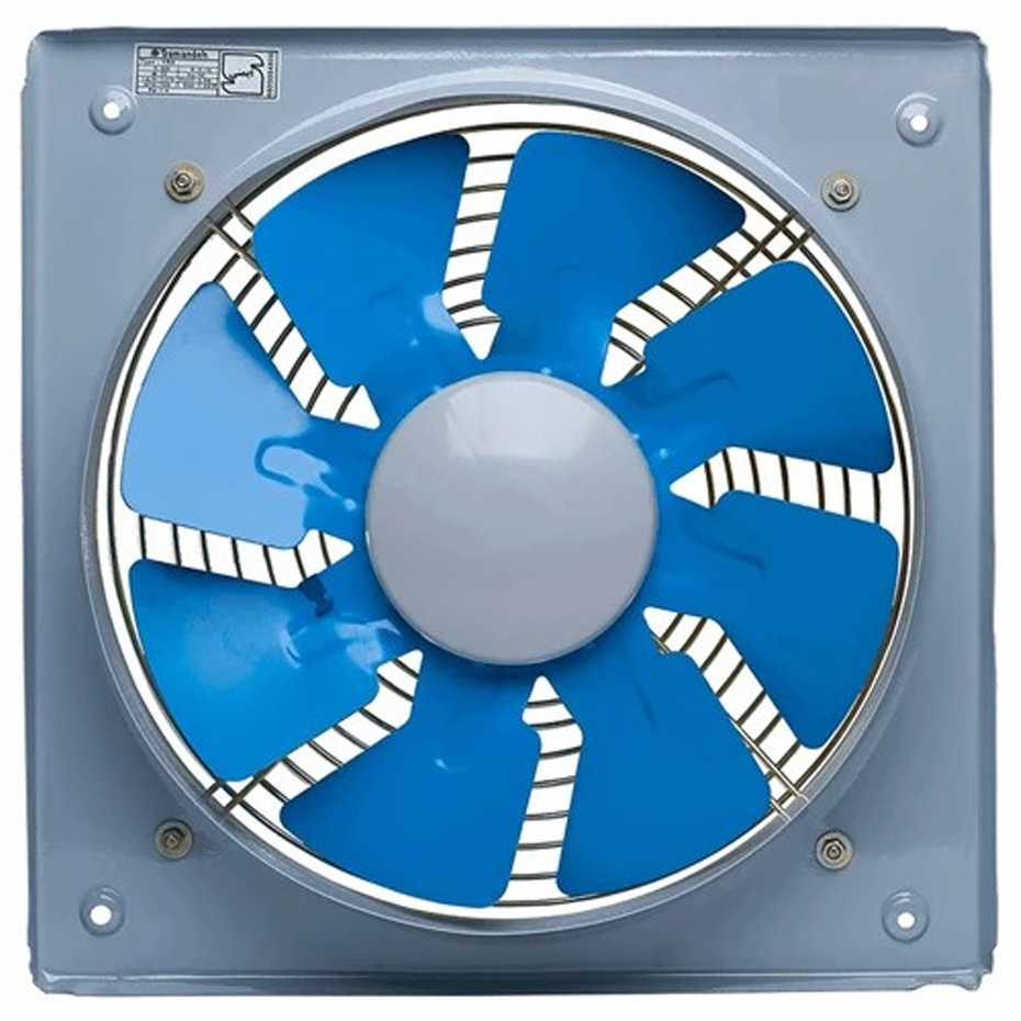 هواکش 20 سانت دمنده با پروانه فلزی مدل 20C2S موتور بزرگ