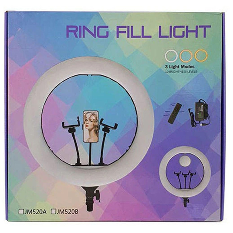 رینگ لایت زئوس YQ 520 بدون سه پایه