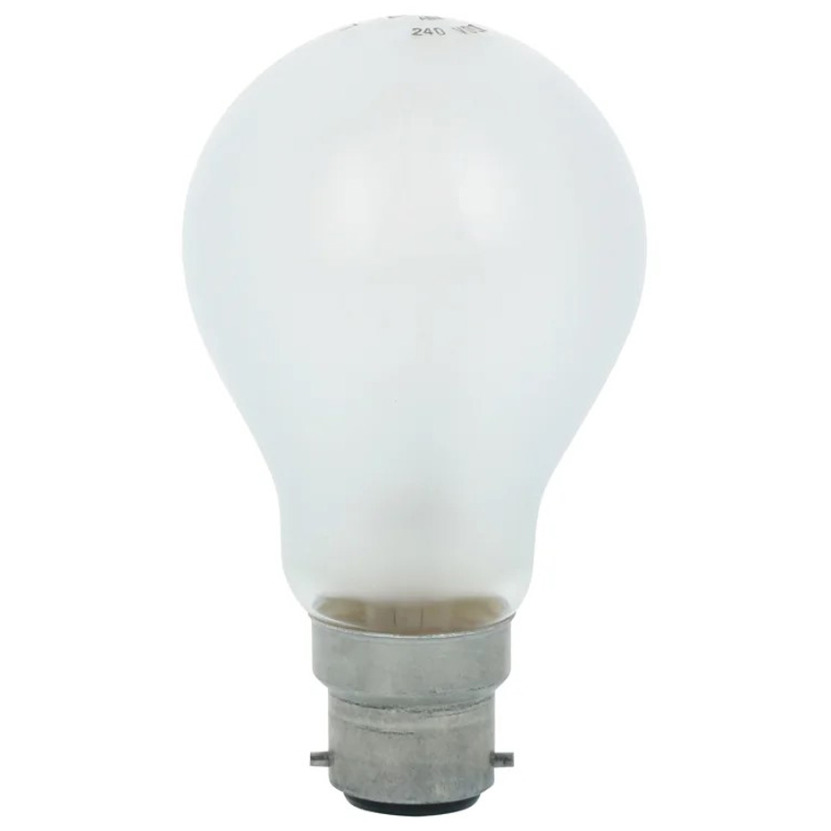 لامپ حبابی خاری 220 ولت 25 وات لیندر شیشه مات سرپیچ خاری (پایه BA22D)