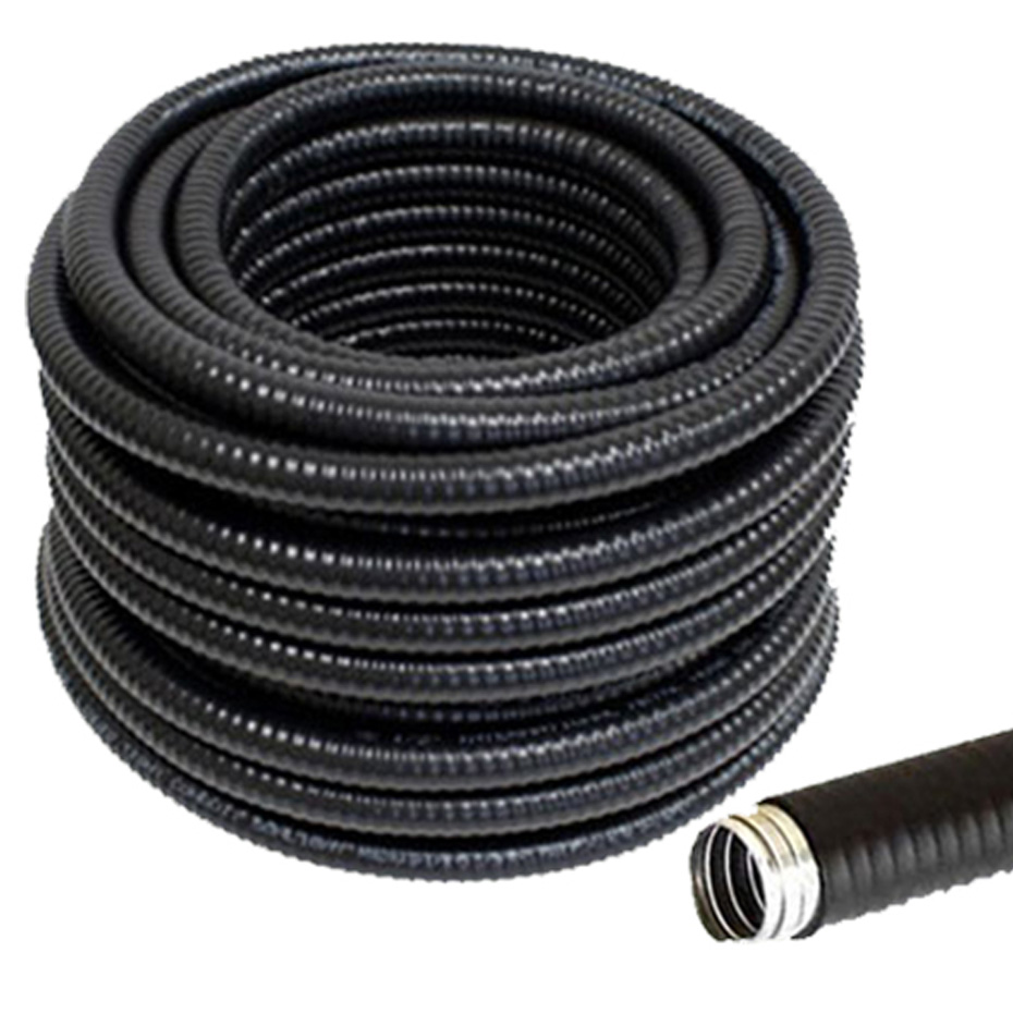 لوله خرطومی فلکسی 36 روکش دار ایران فلکس حلقه 25 متری