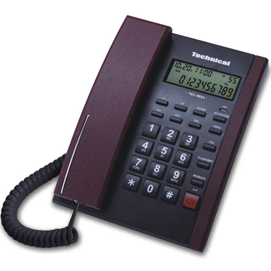 تلفن رومیزی تکنیکال مدل TEC-5854