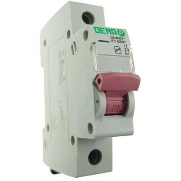 فیوز مینیاتوری تک فاز 6 آمپر دنا الکتریک ایرانیان مدل B-6000