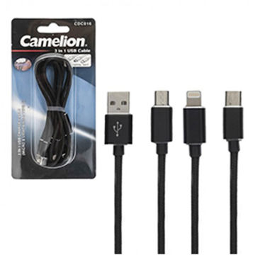 کابل اندروید و آیفون و تایپ C کملیون