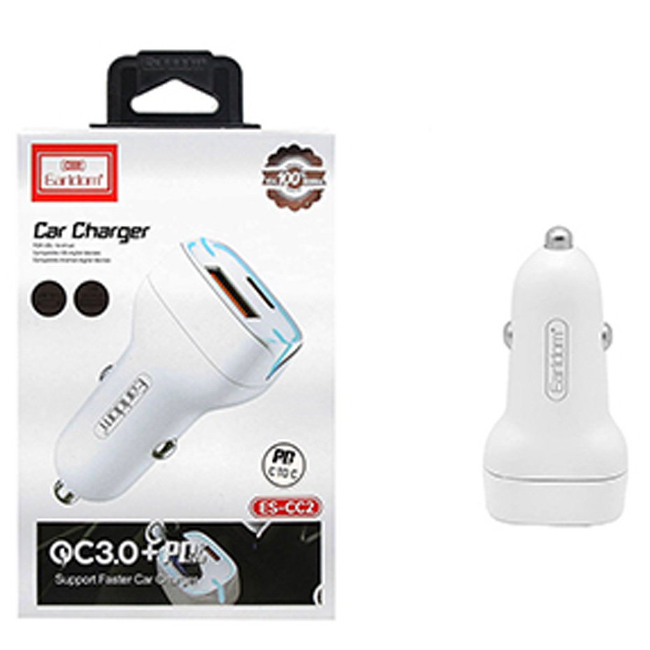 فندکی 38 وات فست شارژ تایپ c و uSb ایرلدوم بدون کابل