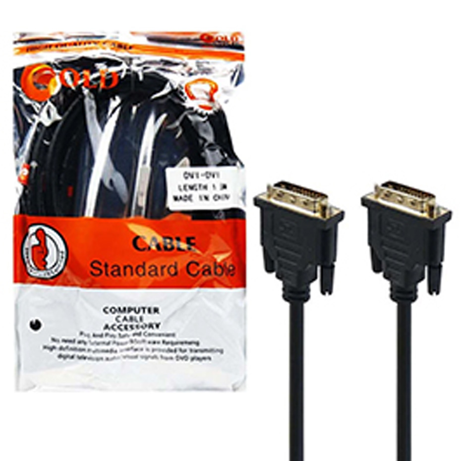 کابل DVI به DVI گلد GOLD طول 3 متر
