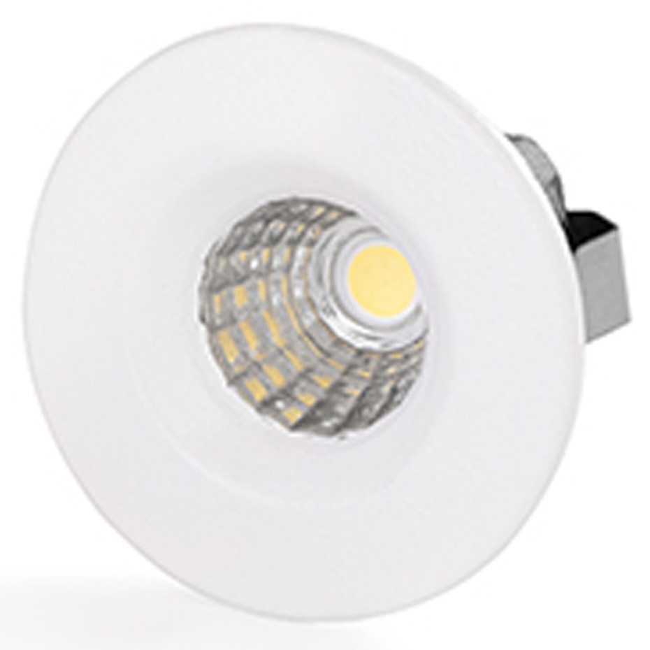 چراغ پارکتی 3 وات COB تولید نور توکار گرد مدل سان لایت