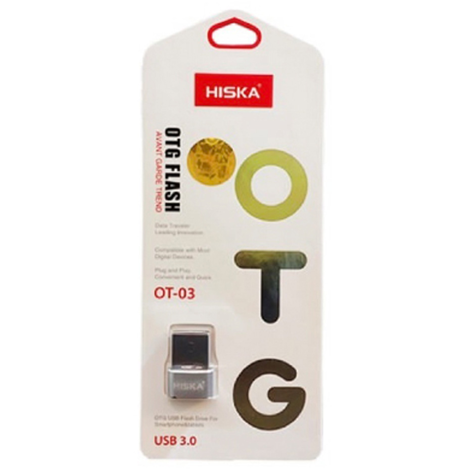 مبدل تایپ‌سی به USB هیسکا مدل OT-01