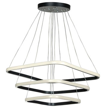 لوستر سه شعله چشمه نور کد A6320/3BK