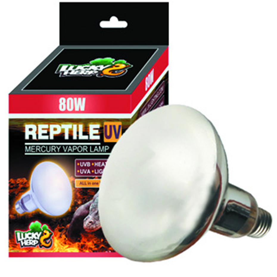 لامپ حرارتی یو وی بی 160 وات خزندگان لاکی هرپ