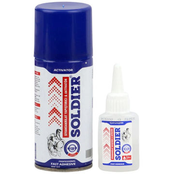 چسب 123 سولجر کد 1030836 حجم 100 میلی لیتر