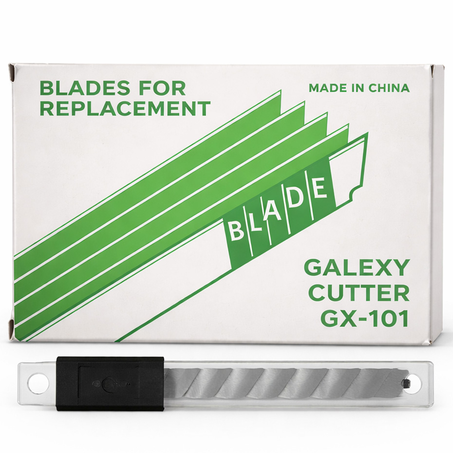 تیغ موکت بری کوچک بسته 10 عددی GALEXY CUTTER GX-101