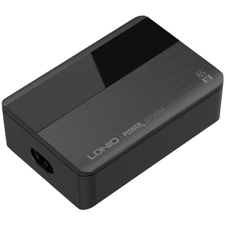 شارژر رومیزی الدینیو مدل A4808Q توان ۶۵ وات با ۲ پورت USB-C