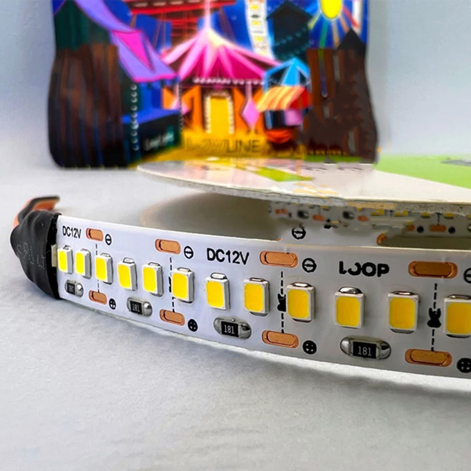 ریسه 12 ولت چسبی لوپ لایت مولتی RGB IP20 PG حلقه 5 متری