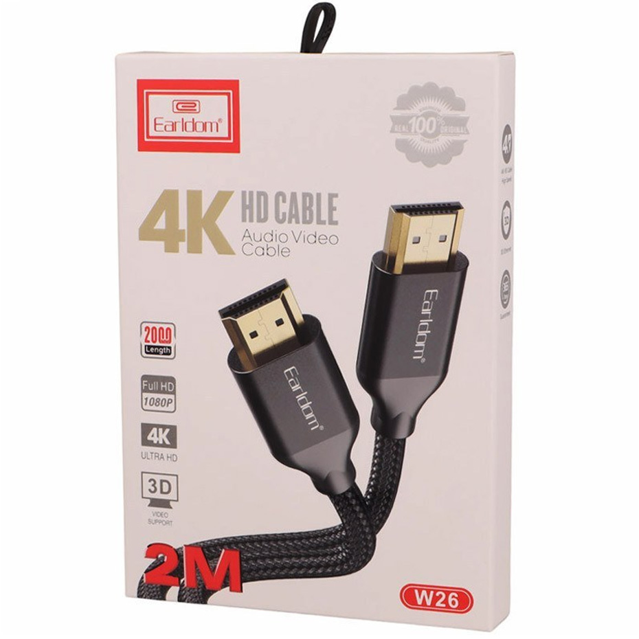 کابل HD سونی 2 متر ایرلدوم 26