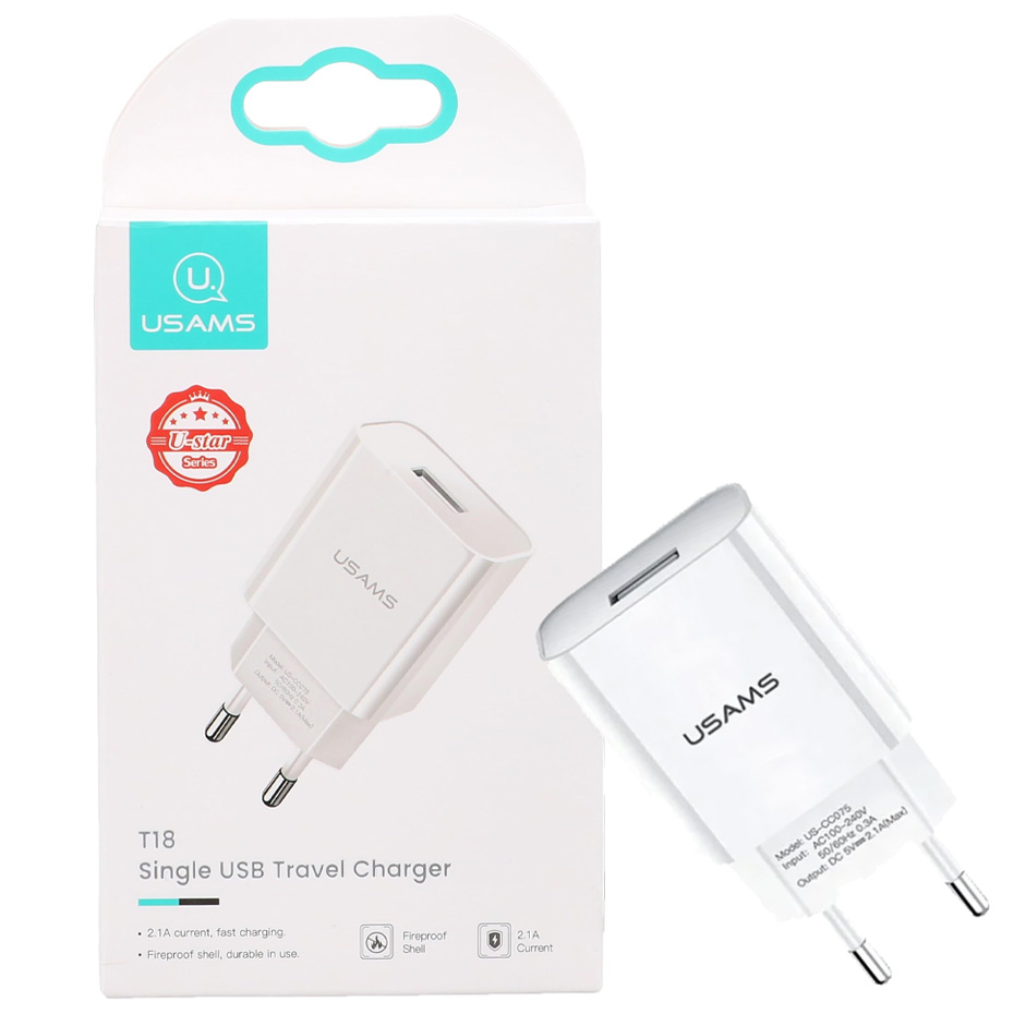 شارژر یوسامس خروجی USB فست شارژ