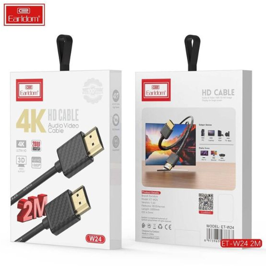کابل HD ایرلدوم 2 متر مدل 24
