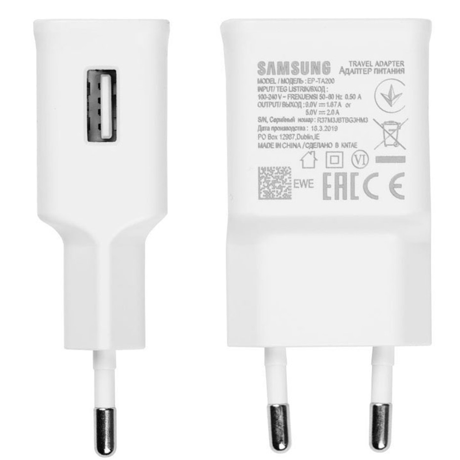 شارژ فست 15 وات سامسونگ خروجی USB گرید A