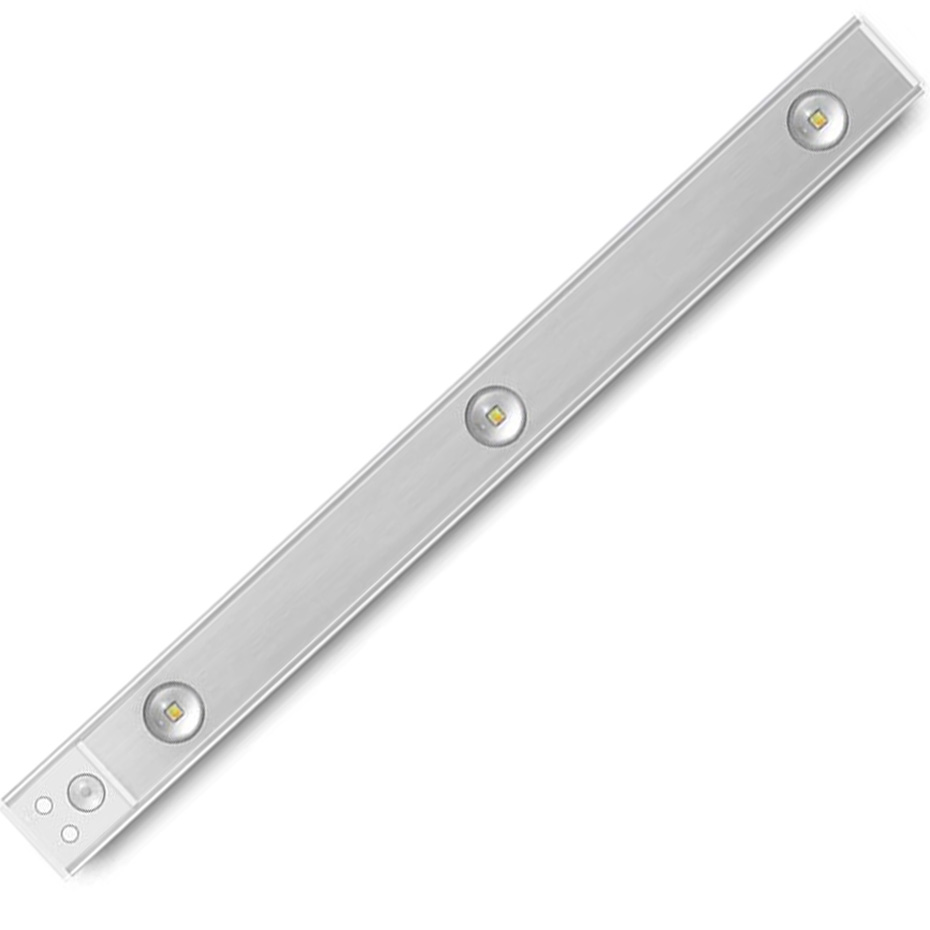 چراغ LED شارژی زیر کابینتی 40 سانت سه حالته سنسوردار