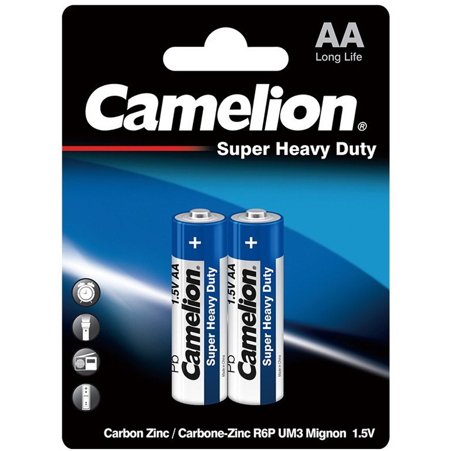 باتری قلمی کملیون Camelion SUPER HEAVY DUTY AA