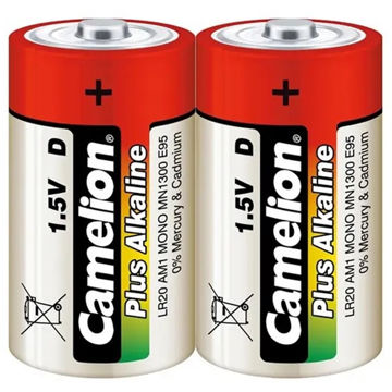 باتری بزرگ سایز D کملیون PLUS ALKALIN