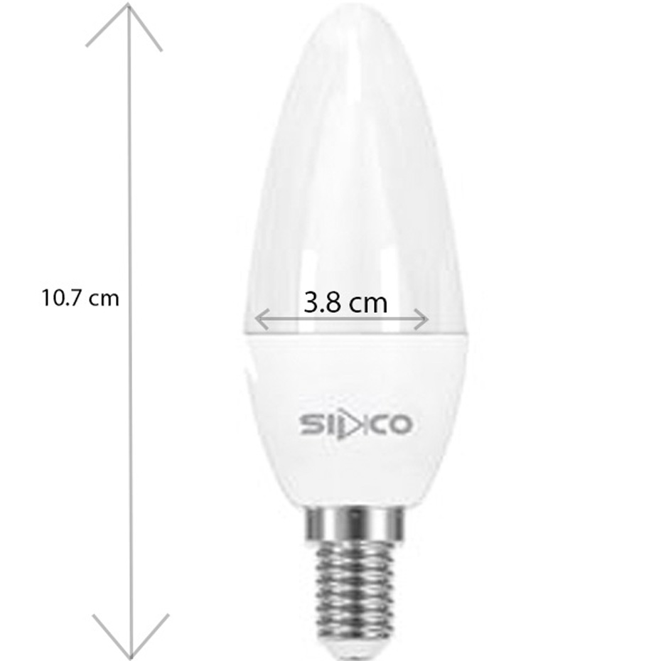 لامپ LED شمعی کندل 7 وات سیدکو پایه E14