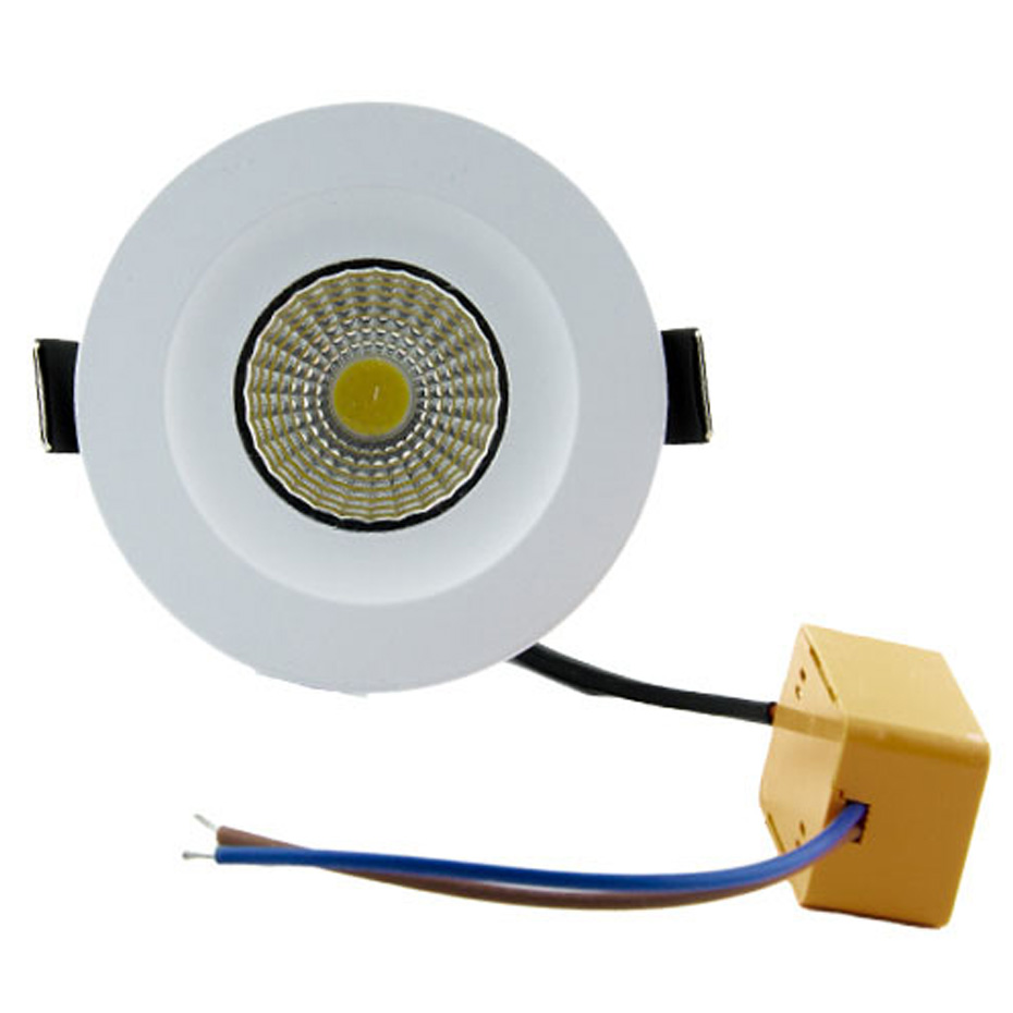 چراغ سقفی LED توکار 7 وات COB تولید نور مدل سان لایت کد TLR71CO007