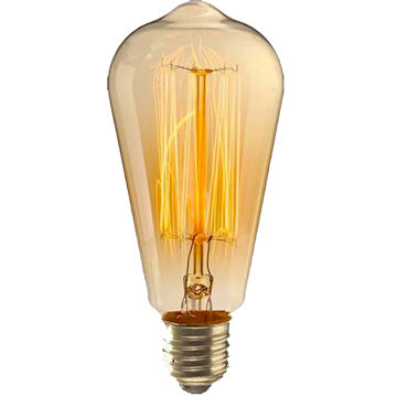 لامپ LED گلابی 40 وات خطی پایه E27