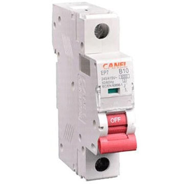 کلید مینیاتوری 63 آمپر یک پل AC کانل کد C63-6KA-1P