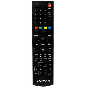 کنترل تلویزیون ایکس‌ویژن X.Vision رکوردار