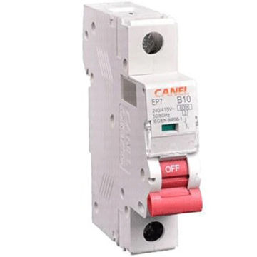 کلید مینیاتوری 25 آمپر یک پل AC کانل کد C25-6KA-1P
