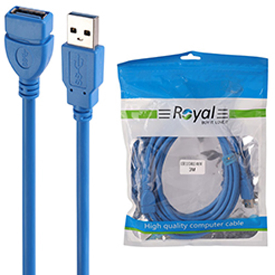 کابل بین‌راه USB 3.0 سه متر