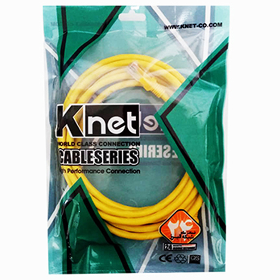 کابل شبکه CAT6 کی‌نت 10 متری