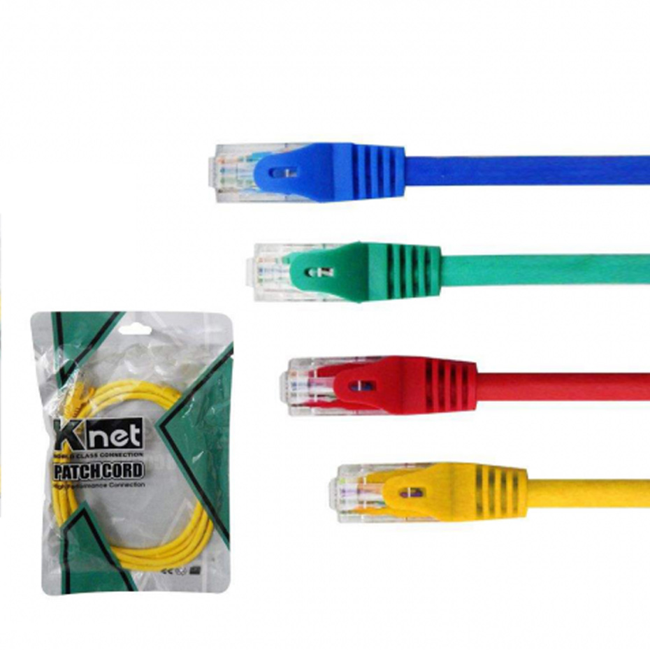 کابل شبکه K‑NET CAT6 طول 2 متر سر فلزی مدل SFTP
