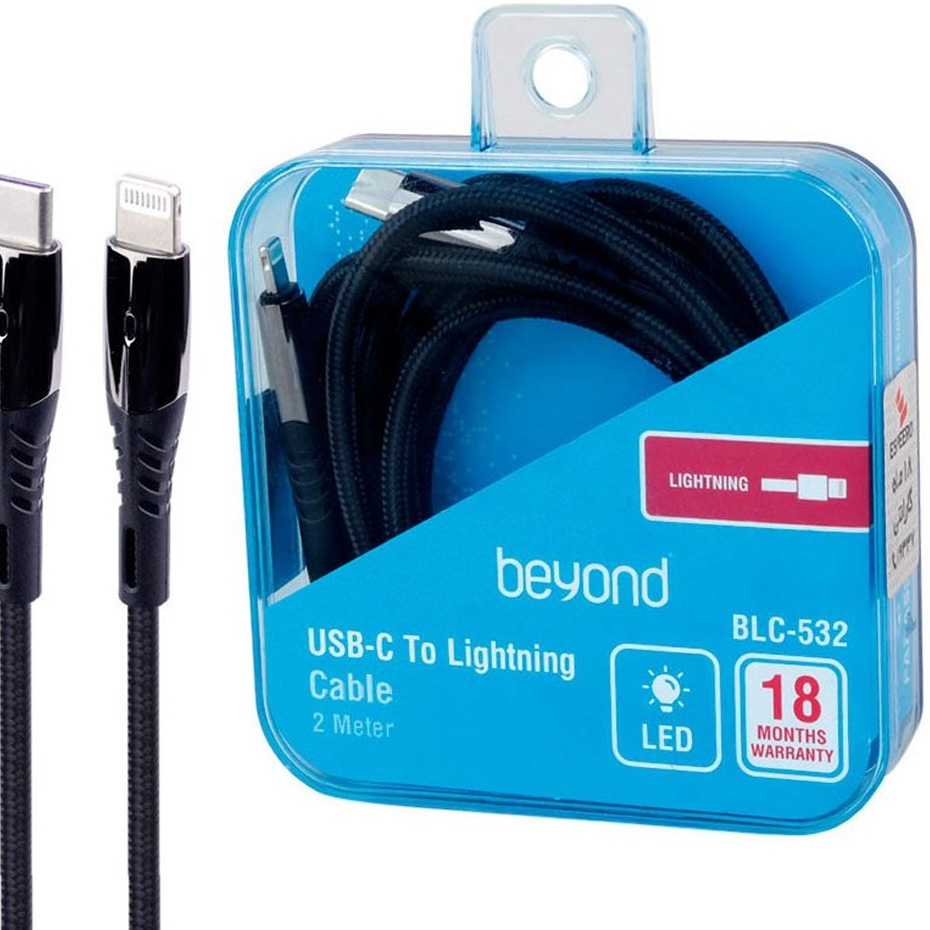 کابل آیفون به تایپ C بیاند 2 متر beyond BLC-532