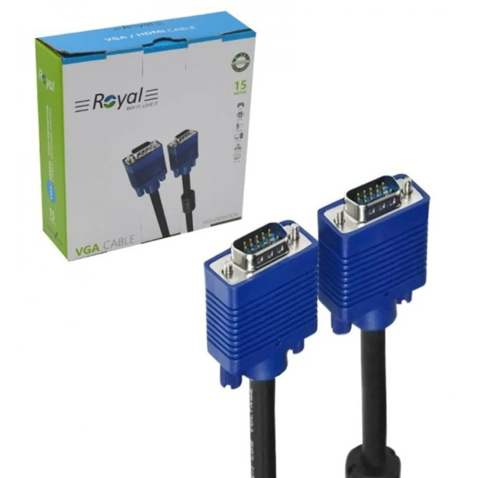 کابل 15 متر VGA رویال