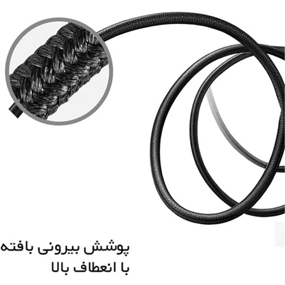 کابل اندروید میکرو USB A بیاند مدل BUM - 302 طول ۲ متر
