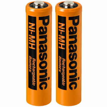 باتری شارژی نیم قلمی پاناسونیک مدل AAA 550mAh