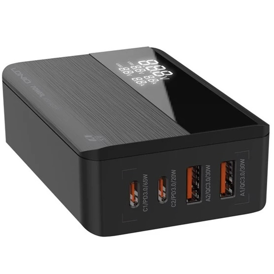 هاب شارژر 4 پورت الدینیو LDNIO A 4809 C توان 100 وات