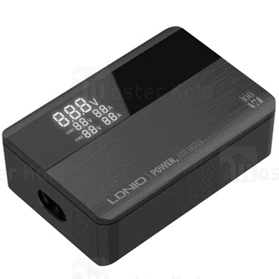 هاب شارژر 4 پورت الدینیو LDNIO A 4809 C توان 100 وات