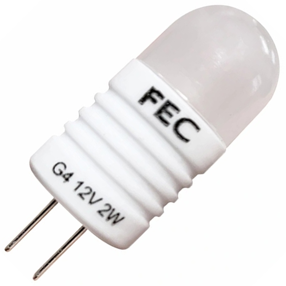 لامپ سوزنی FEC پایه G4 توان 2 وات 12V SMD
