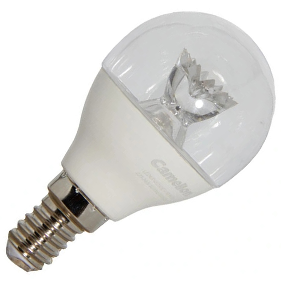 لامپ LED شمعی 6 وات کملیون کریستال شفاف پایه E14