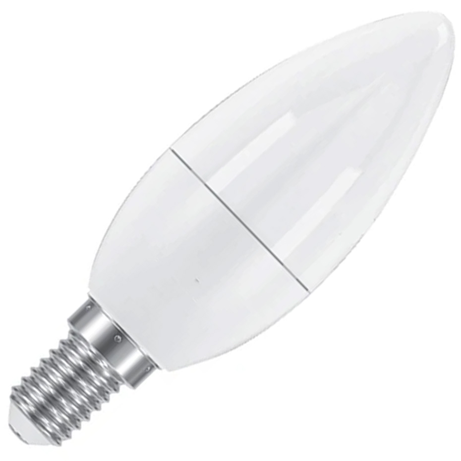 لامپ LED شمعی کندل بادامی 8 وات زانیس پایه E14